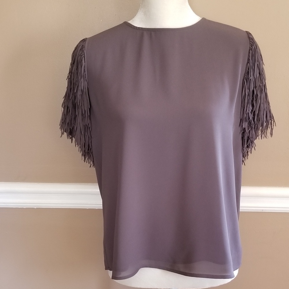 fab'rik Unique Fringe Detail Top